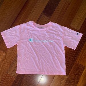 Champion Kids Light Pink Short Sleeve Tee